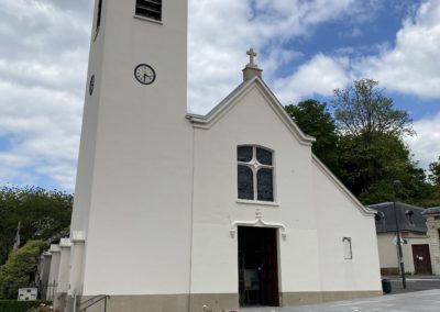 Nettoyage de façades de l’église de BRY SUR MARNE